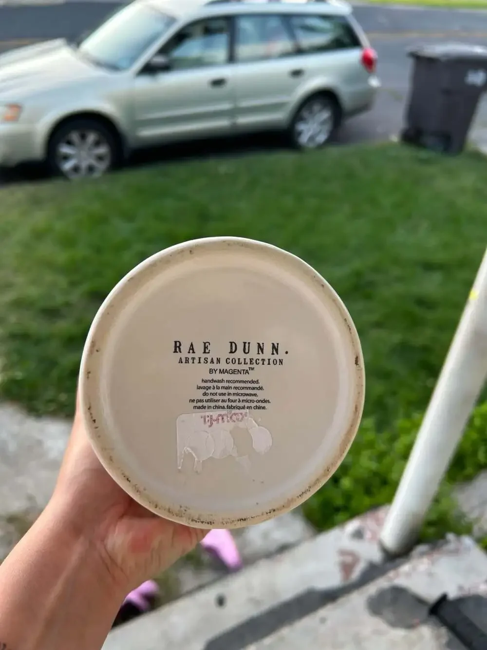 Rae Dunn white ceramic